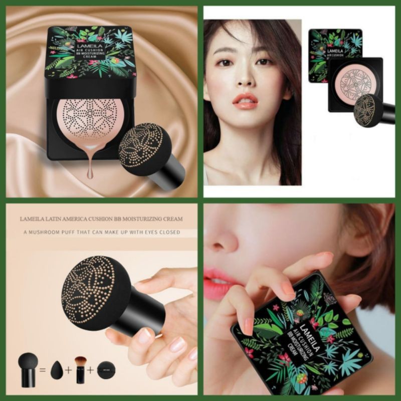 (Hàng Mới Về) Phấn Nước Air Cushion Bb Cc Cream Kèm Mút Trang Điểm Hình Nấm Sunisa | BigBuy360 - bigbuy360.vn