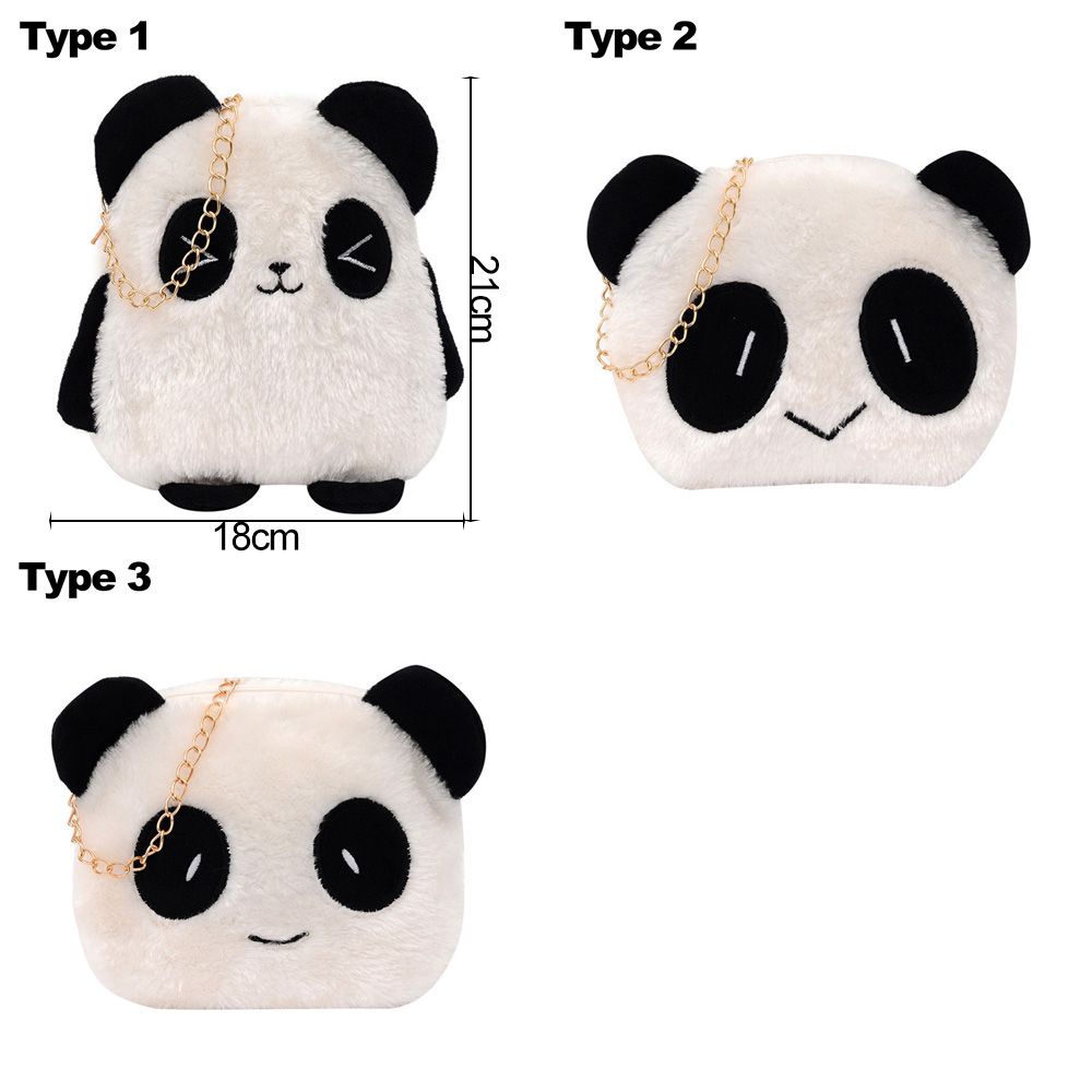 Túi đeo chéo hình gấu trúc dễ thương thời trang