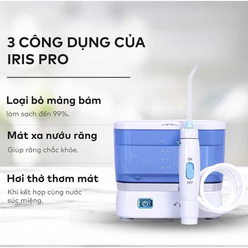 Máy tăm nước Iris Waterpick Professional (không dây)