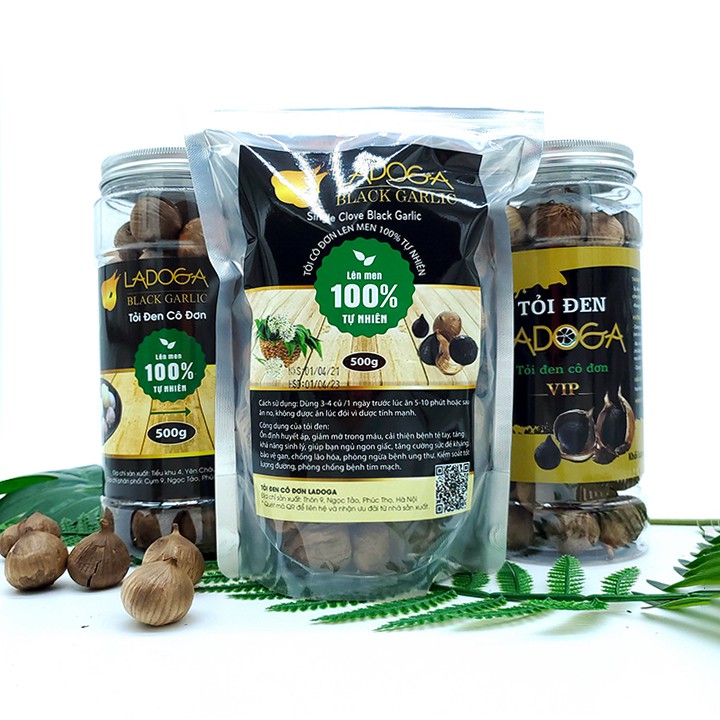 [ SIÊU SALE ] 500g Tỏi đen lên men tự nhiên LADOGA, Tỏi đen cô đơn | BigBuy360 - bigbuy360.vn