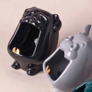 Gạt tàn thuốc lá chất liệu sứ