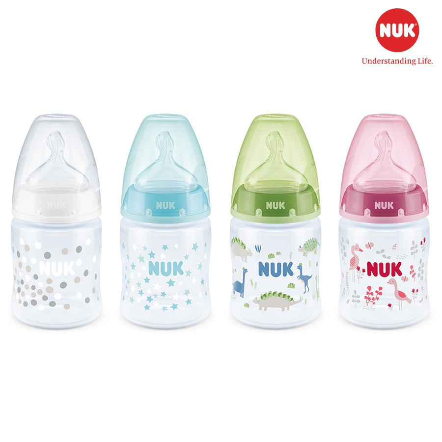 BÌNH SỮA NUK PREMIUM CHOICE CỔ RỘNG NHỰA PP/PPSU