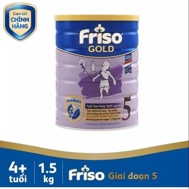 Sữa bột Friso Gold LockNutri 5 (1.5kg)