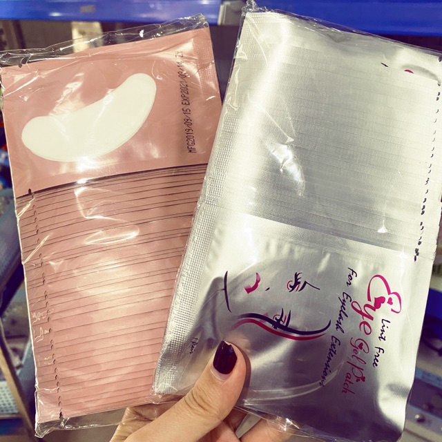 100 miếng (50 cặp)dán mi dưới/ gel pad/