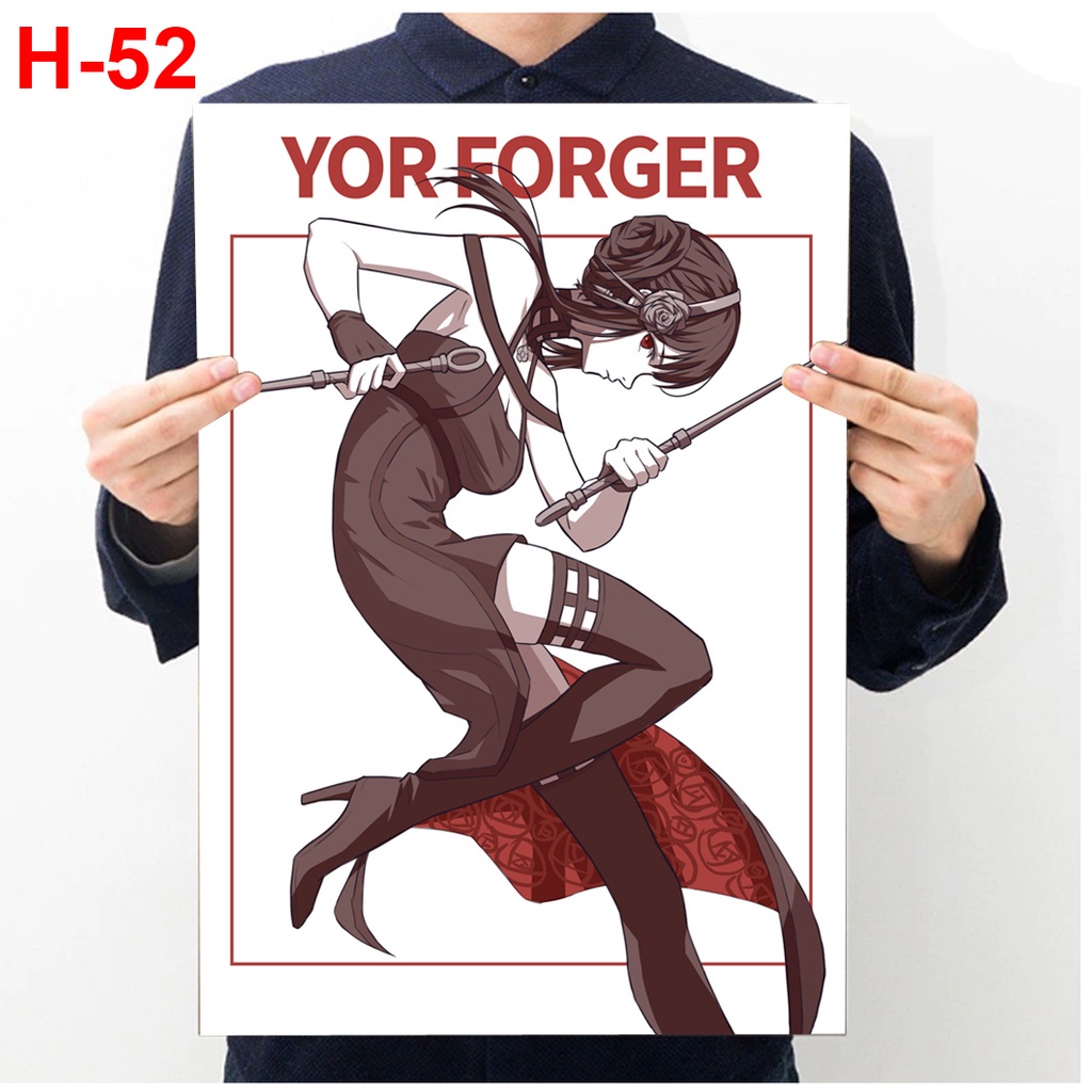 Poster anime Spy X Family, áp phích anime Spy X Family(50 mẫu đẹp lung linh)