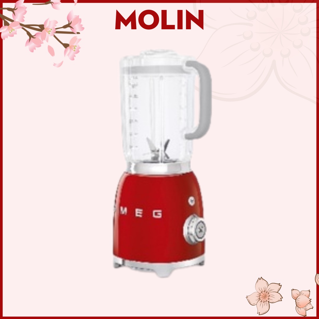 Máy xay sinh tố SMEG BLF01RDEU màu đỏ [Hàng chính hãng SMEG]