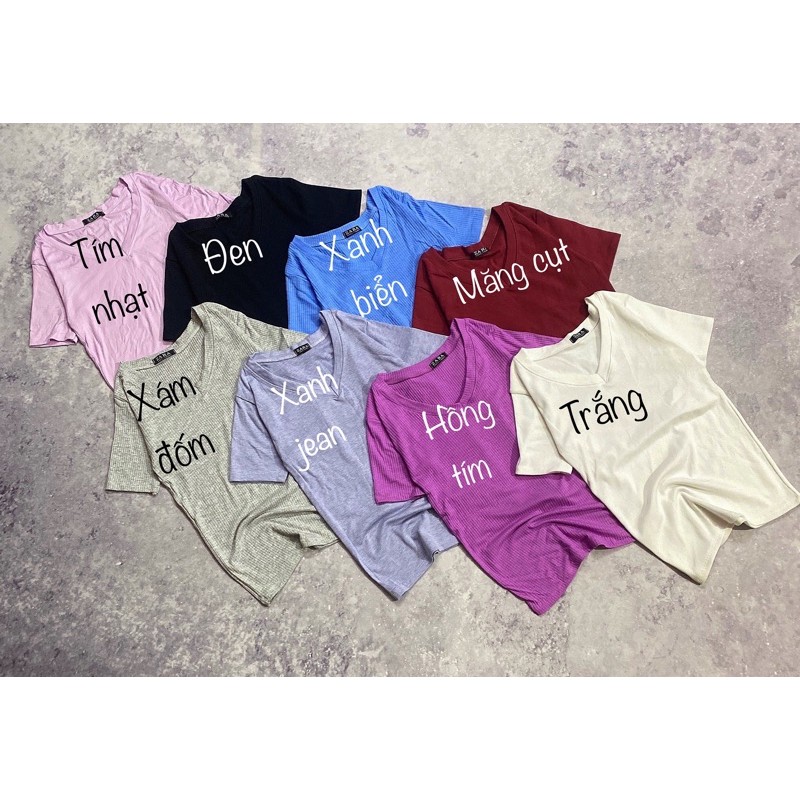 Áo thun body TAY NGẮN - CỔ TIM. | BigBuy360 - bigbuy360.vn