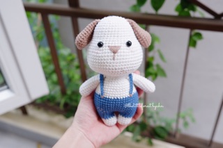 Chó Bluee móc bằng len