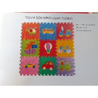 Thảm xốp ghép hình cho bé vừa chơi vừa học loại to ( có 6 mẫu)