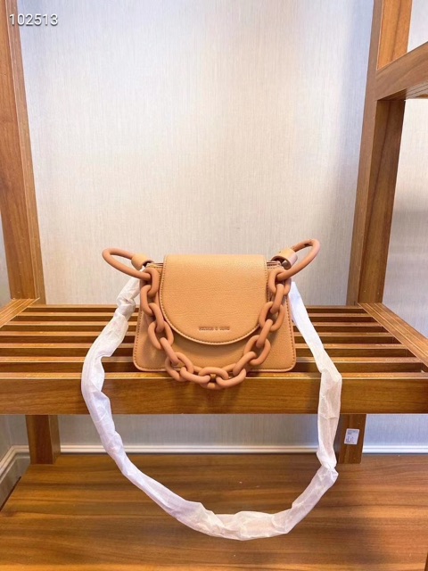 Túi xích nude size 21cm