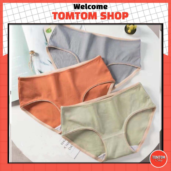 Quần lót nữ cotton cao cấp không viền, kháng khuẩn cực xinh Ql19