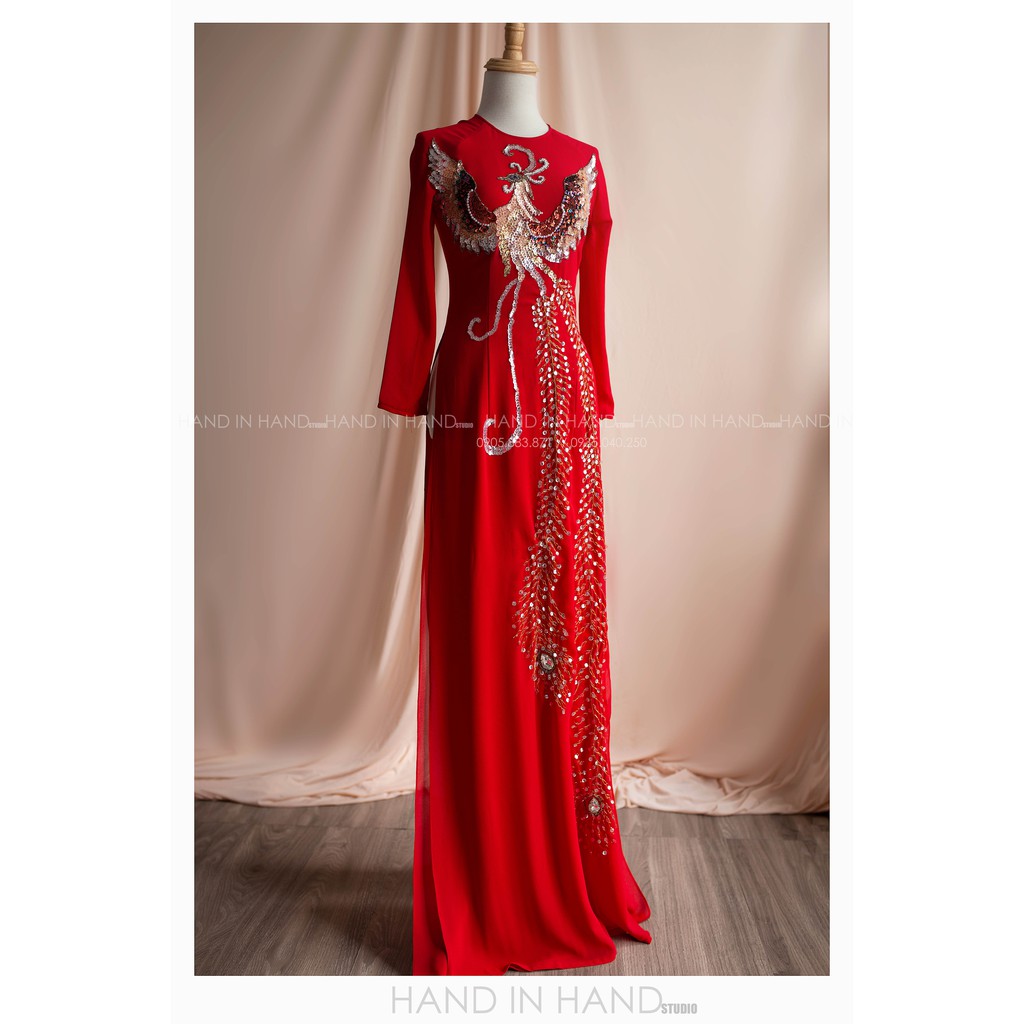 Áo dài trung niên - Mẹ - Bà sui - AS08