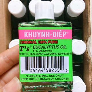 Dầu khuynh diệp chai 30ml nhập Mỹ