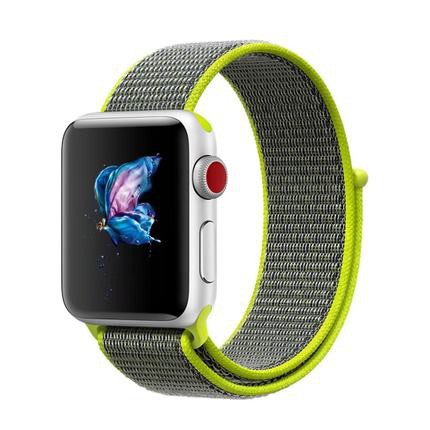 Dây đeo thay thế bằng sợi nylon cho đồng hồ thông minh for Apple Watch 7/6/SE/5/4/3/2/1 41mm 45mm 42mm 44mm 38mm 40mm