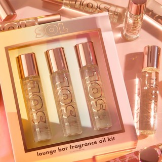 [AUTH BILL MỸ] Set nước hoa lăn sol lounge bar fragrance oil kit