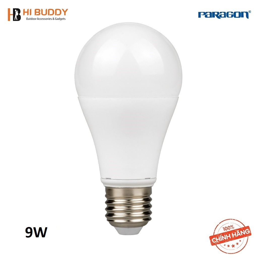 Bộ 5 Bóng Đèn Led Bulb Paragon PBCB 5W/ 7W/ 9W/ 11W/ 13W Ánh Sáng Vàng/ Trung Tính/ Trắng Hàng Chính Hãng - HIBUDDY