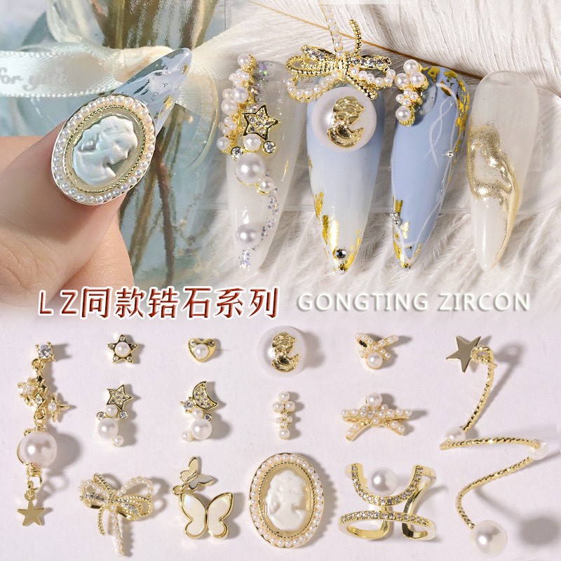 Charm - Phụ Kiến Đá Đính Trang Trí Móng Làm Nail