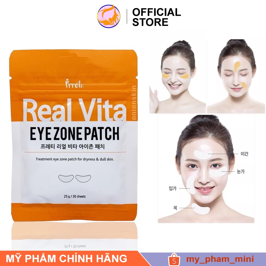 Mặt nạ mắt Real Vita Eye Zone Patch