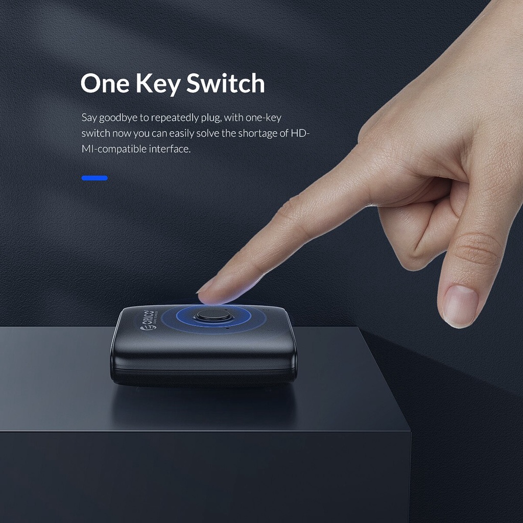 Bộ Chia (Gộp) HDMI - 1 HDMI Thành 2 Và 2 HDMI Gộp Thành 1 - Orico HS2-A1