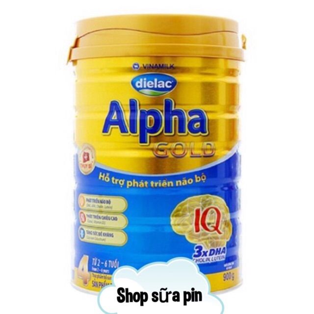 Sữa bột alpha gold 4 900g