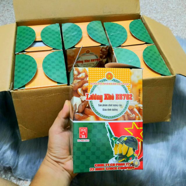 Lương Khô BB702- Hộp 10 gói