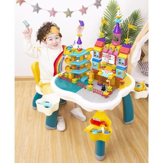 Bộ bàn xây dựng lắp ráp đa năng hoa anh đào