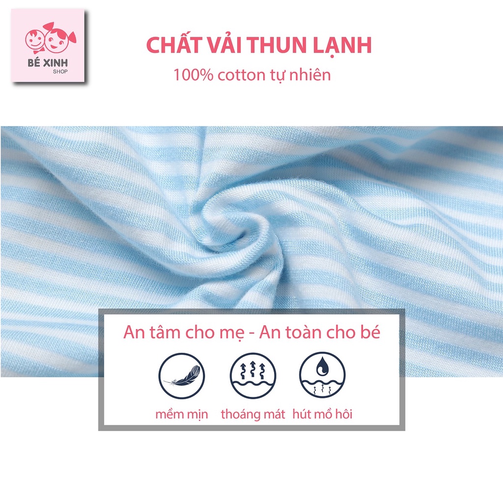 Đồ bộ quần áo dài tay cho bé trai bé gái trẻ em Minky Mom [Giảm sốc] Bộ đồ ngủ thun lạnh minky mom dài tay chobé SỌCNÚT