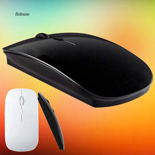 Chuột quang không dây 2.4 ghz + đầu nhận usb thích hợp cho Macbook laptop pc