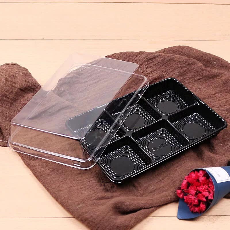 Hộp nhựa 6 ô HT530 - set 100c