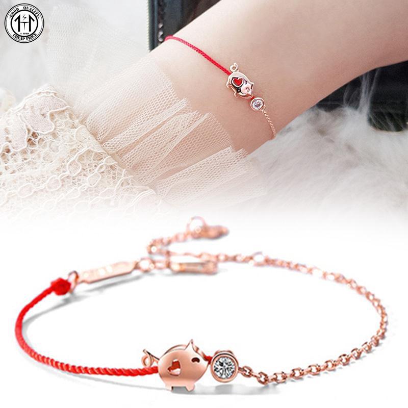 Vòng tay heo con dễ thương