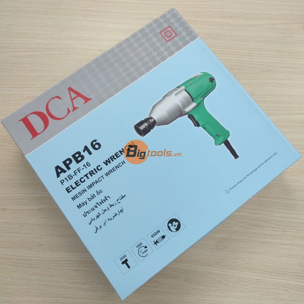 Máy Siết bulong dùng điện DCA APB16 - 450W