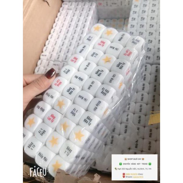 XÚC XẮC NHẬU 6 MẶT