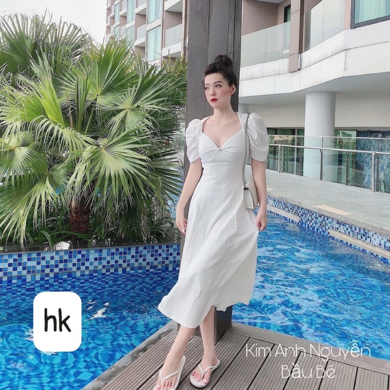 Loại 1 váy thiết kế xoắn ngực