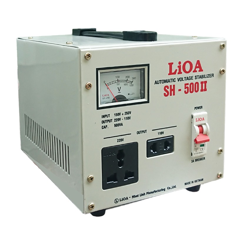 ⚡CHÍNH HÃNG⚡ ỔN ÁP 1PHA LIOA SH-500 II - HÀNG CHÍNH HÃNG BẢO HÀNH 2 NĂM