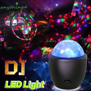 ♚any♚LED Magic Ball Lamp USB Disco Bar Party Music Stage Projector Effect Lights