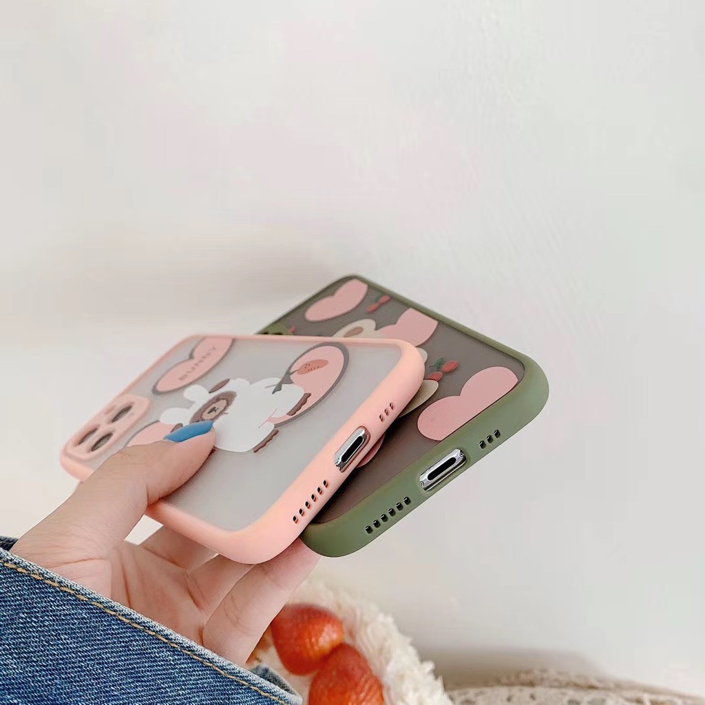 Ốp Điện Thoại Mềm Họa Tiết Gấu Anh Đào 3d Cho Iphone 11 Pro Promax X Xs Xr Xsmax 6 6s 7 8 Plus | BigBuy360 - bigbuy360.vn