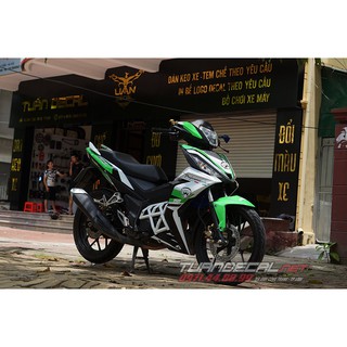 Tem Trùm Winner xanh trắng