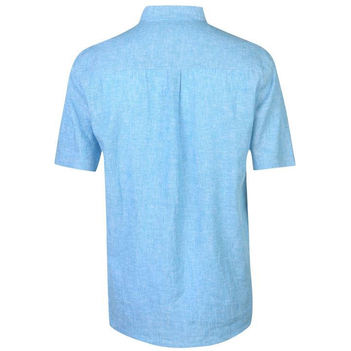 [Hàng có sẵn] - Áo sơ mi nam ngắn tay Pierre Cardin xanh biển | BigBuy360 - bigbuy360.vn