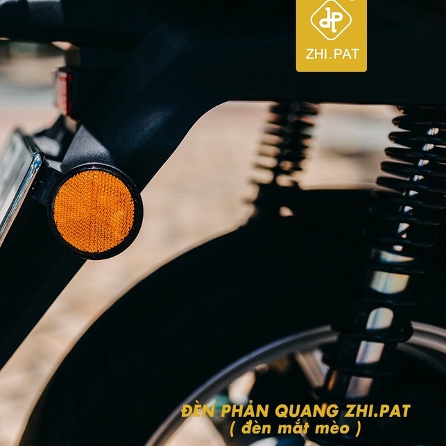 Mắt Mèo Phản Quang Xe Máy - Hàng Chính Hãng ZHI.PAT Nhựa Kỹ Thuật Bảo Hành 2 Năm