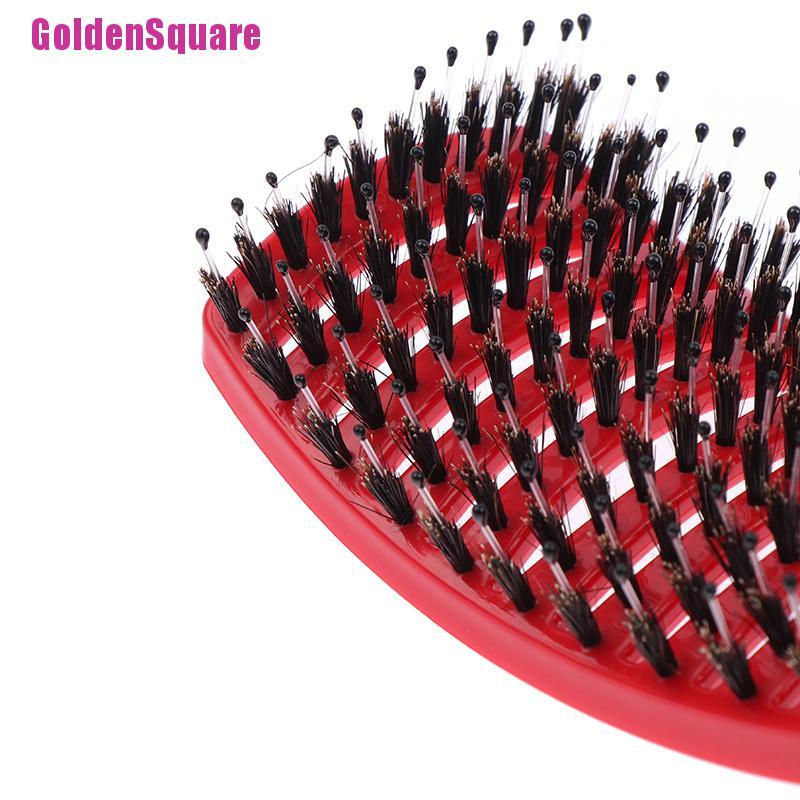 Lược Chải Tóc Massage Da Đầu Bằng Nylon Hình Chữ Nhật Cho Nữ