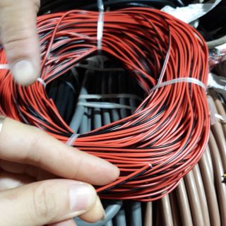 10m dây điện đôi 26AWG 0.15ly