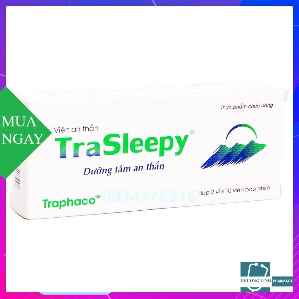 TRASLEEPY SẢN PHẨM HỘ TRỌ GIÚP NGỦ NGON, GIẢM LO ÂU