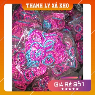 Dây thun buộc tóc 💕𝑭𝒓𝒆𝒆𝒔𝒉𝒊𝒑💕 Set 100 dây chun cột tóc sợi to