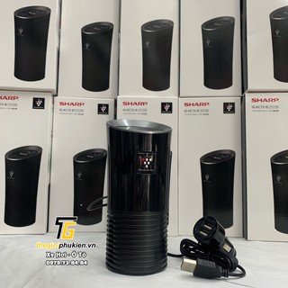 Máy lọc không khí ô tô Sharp IG-KC15-B hàng nội địa nhật - Hàng chính hãng bảo hành 12 tháng.