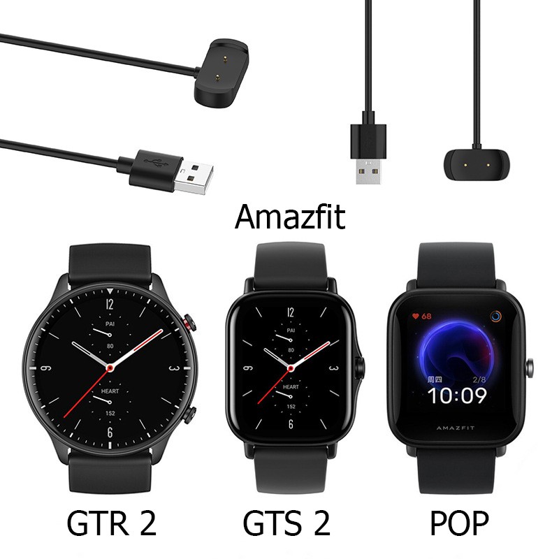 Dây Cáp Sạc Amazfit GTS 2 / GTR 2 / GTR 2e / GTS 2e / Pop / Bip U Thay Thế Dành Cho Đồng Hồ Thông Minh