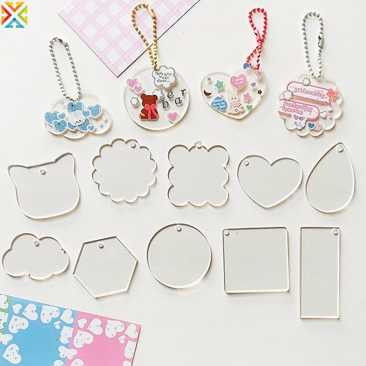 Set 5 Móc Khóa Acrylic DIY Xinh Xắn