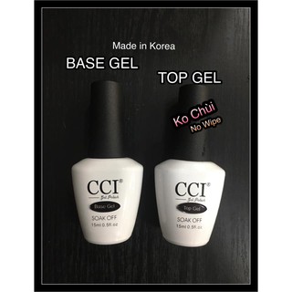 Cặp base gel và top gel cci