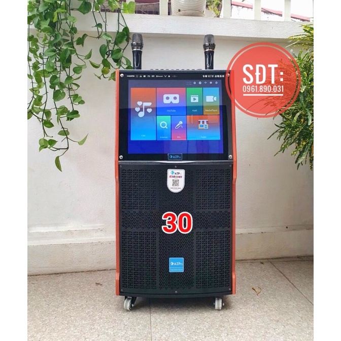 Loa kéo màn hình cảm ứng Bass 30 - 3 đường tiếng chống hú - Loa kéo AZPro 926