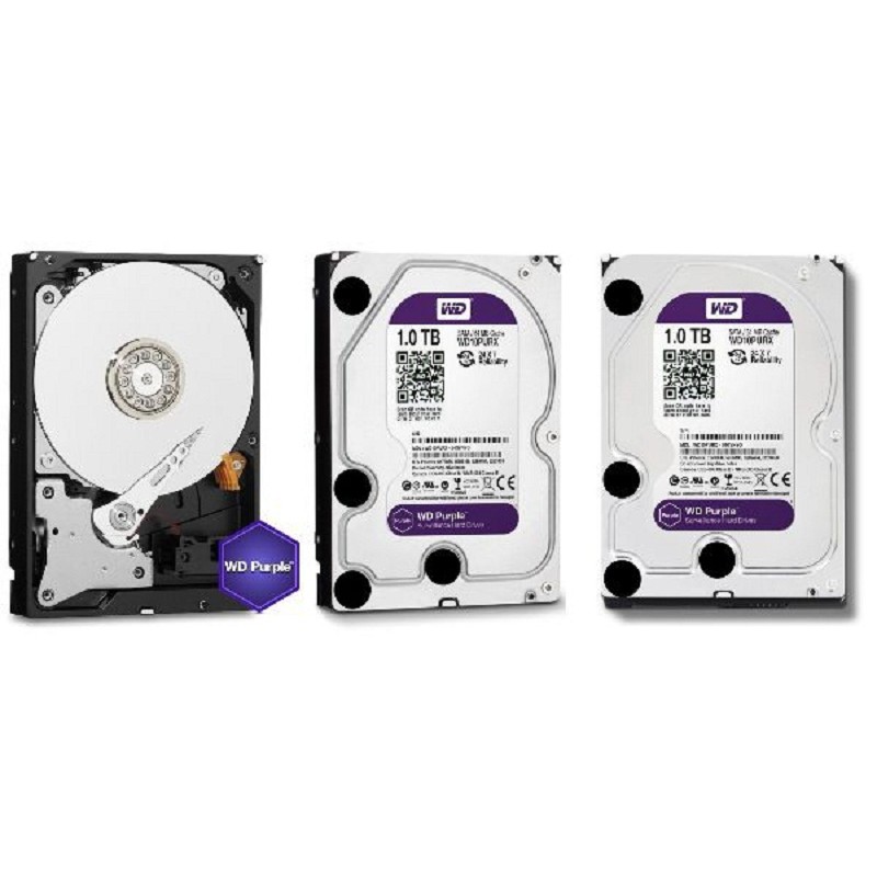 Ổ CỨNG HDD 1T WD TÍM CHUYỂN DỤNG DÙNG CHO CAMERA - HỆ THỐNG GIÁM SÁT