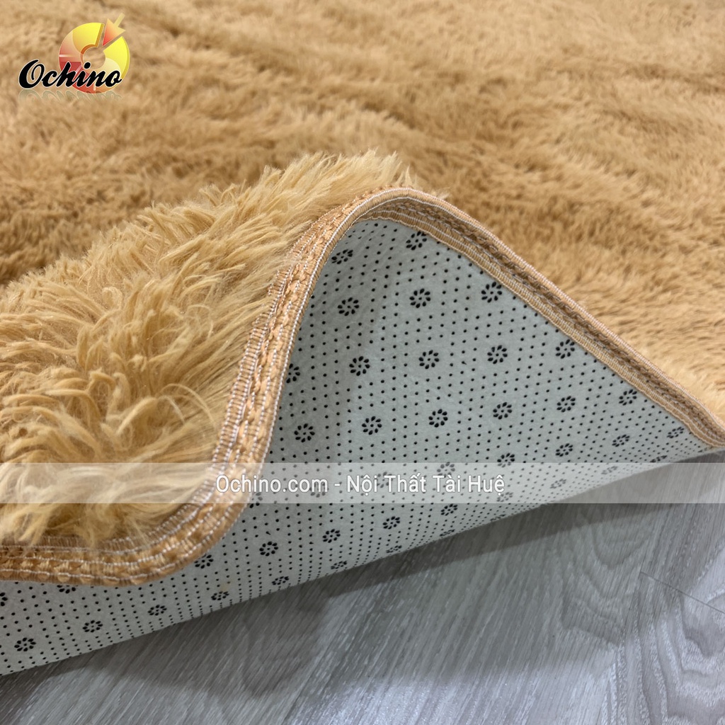 Thảm Trải giường, Thảm Trải Sàn, Trải Phòng Khách Mẫu Lông Xù Siêu Mềm Hàng Đẹp